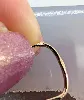 boucles d'oreilles créoles en or or 750 millième (18 ct) 3,33g