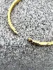 brac bracelet jonc orné d'oxydes et pierre verts
