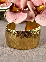 brac bracelet manchette ouvert effet materlé