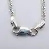 bracelet en argent maille corde l18cm argent 925 millième (22 ct) 2,22g