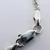 bracelet en argent maille corde l18cm argent 925 millième (22 ct) 2,22g