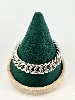 bracelet en argent maille gourmette argent 925 millième (22 ct) 40,29g