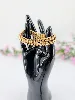 bracelet gourmette en or maille américaine or 750 millième (18 ct) 24,34g