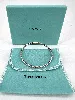 bracelet jonc tiffany & co maille tressée argent 925 millième (22 ct) 10,04g
