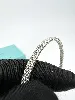 bracelet jonc tiffany & co maille tressée argent 925 millième (22 ct) 10,04g