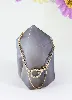 bracelet or rivière / ligne serti de petits diamants or 750 millième (18 ct) 6,28g