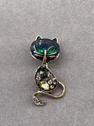 broche chat avec oxydes