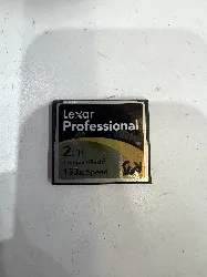 carte memoire lexar professional 2gb compact flash 133x speed