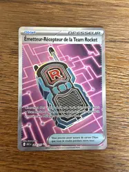 carte pokémon emetteur récepteur de la team rocket 263/217