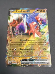 carte pokémon koraidon ex 124/197