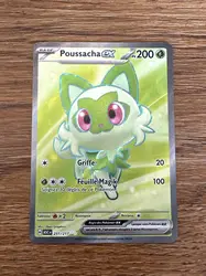 carte pokemon poussacha ex 251/217