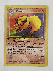 carte pokémon pyroli 19/64 edition 1 ed 1 jungle wizards