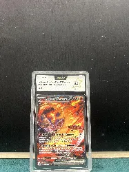 carte pokémon sulfura de la team rocket 229/182 gradée pca 9,5