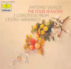 cd antonio vivaldi - the four seasons. 3 concertos from l'estro armonico (1995)