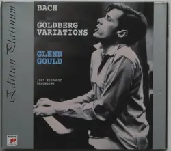 cd bach - glenn gould - the goldberg variations - 1981 historic recording (2001)
