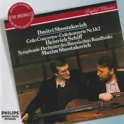 cd dmitri shostakovich, heinrich schiff, symphonie - orchester des bayerischen rundfunks, maxim shostakovich - cello concertos = c
