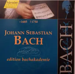 cd johann sebastian bach - edition bachakademie (2000)