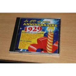 cd le de votre anniversaire 1929