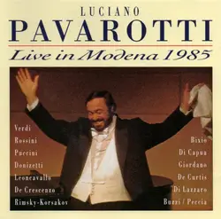 cd luciano pavarotti - live in modena 1985 (1993)