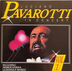 cd luciano pavarotti - luciano pavarotti in concert vol. 1 (1993)