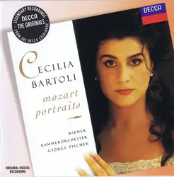 cd mozart / cecilia bartoli / wiener kammerorchester / györgy fischer - mozart portraits (2006)