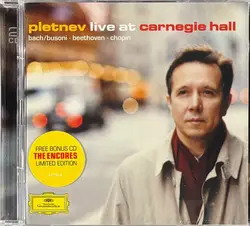 cd pletnev - live at carnegie hall (bach/busoni · beethoven · chopin) (2001)