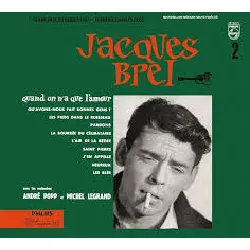 cd quand on n'a que l'amour [import]