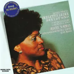 cd richard strauss - jessye norman, gewandhausorchester leipzig, kurt masur - vier letzte lieder - 6 orchesterlieder (1999)