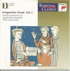 cd schola cantorum of amsterdam students - wim van gerven - gregorian chant, vol. 1 (1991)