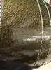 ceinture vintage yves saint laurent rive gauche en cuir verni pailleté bronze olive avec boucle carrée au motif écaille