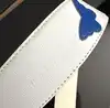 ceinture yves saint laurent en cuir blanc et papillons taille 85/34 référence 8966