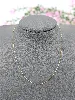 chaine fine maille forçat limée en or or 750 millième (18 ct) 1,13g