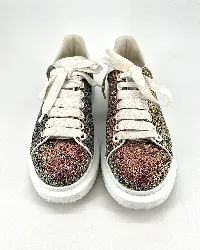 chaussures  / baskets à paillettes alexander mcqueen oversize