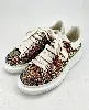 chaussures  / baskets à paillettes alexander mcqueen oversize