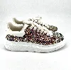 chaussures  / baskets à paillettes alexander mcqueen oversize