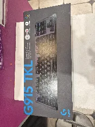 clavier gaming sans fil logitech g915 lightspeed tkl linéaire noir carbone