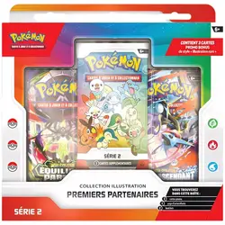 coffret premiers partenaires série 2 pokémon collection illustration - fr