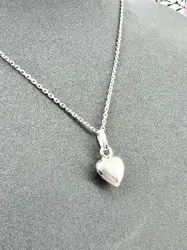 collier argent avec pendentif coeur l40cm argent 925 millième (22 ct) 4,73g