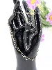 collier drapé avec des billes en 3 ors or 375 millième (9 ct) 2,09g