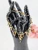 collier drapé maille filigrane or 750 millième (18 ct) 14,21g