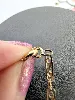 collier drapé maille filigrane or 750 millième (18 ct) 14,21g