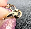 collier drapé maille filigrane or 750 millième (18 ct) 14,21g
