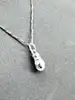 collier en argent avec pendentif gants de box l44,5cm argent 925 millième (22 ct) 4,16g