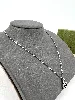collier gucci avec pendentif gg entrelacé en argent 925 argent 925 millième (22 ct) 7,10g