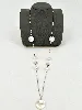 collier/sautoir en argent nacre et perles d'eau douce argent 925 millième (22 ct) 16,16g