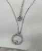 collier swarovski creativity circle en cristaux et métal rhodié