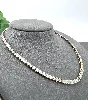 collier swarovski tennis matrix doré cristaux blancs