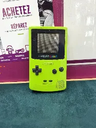 console nintendo gameboy color vert pomme