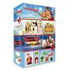 dvd animaux - coffret 4 films : il faut sauver les chiens de noël + les chaventuriers de noël + l'arche de noël + timber et la car