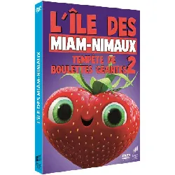 dvd l'île des miam - nimaux tempête de boulettes géantes 2 - dvd